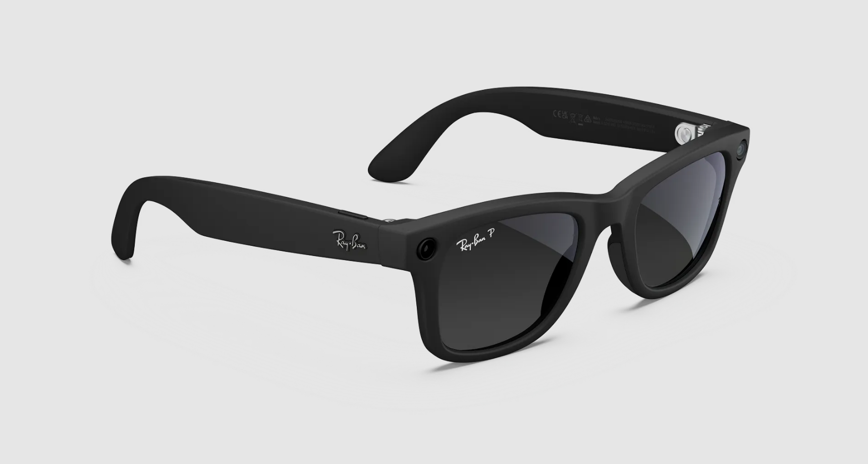 Ray-Ban Meta Wayfarer (Gen 2) smart glasses with camera, AI features, open-ear audio and Clear to Grey Transitions® lenses. Capture, call and listen hands-free in iconic style. Perfect for daily use and creators.